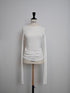 【basic line】All day long cutsew(cashmere &silk blend)(即納)